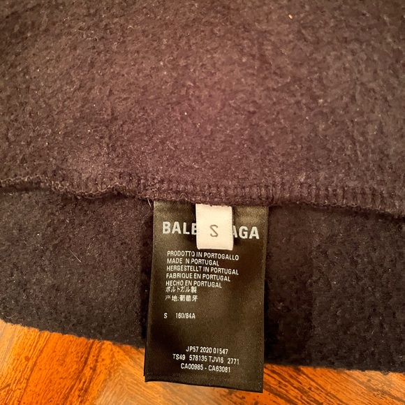 Balenciaga Hoodie - Black, Size: S, Unisex *Please read description* - Picture 5 of 12